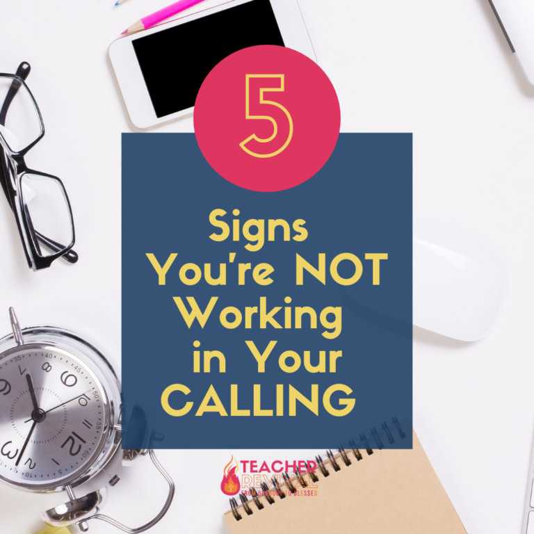 5 Signs You’re Not Working in Your God-Given Calling